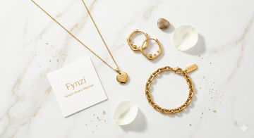 18K gold plated jewellery Pakistan — Fynzi tarnish-free stainless steel collection